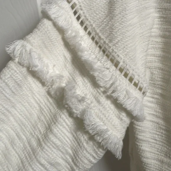 Vici White Sweater - Picture 3 of 4